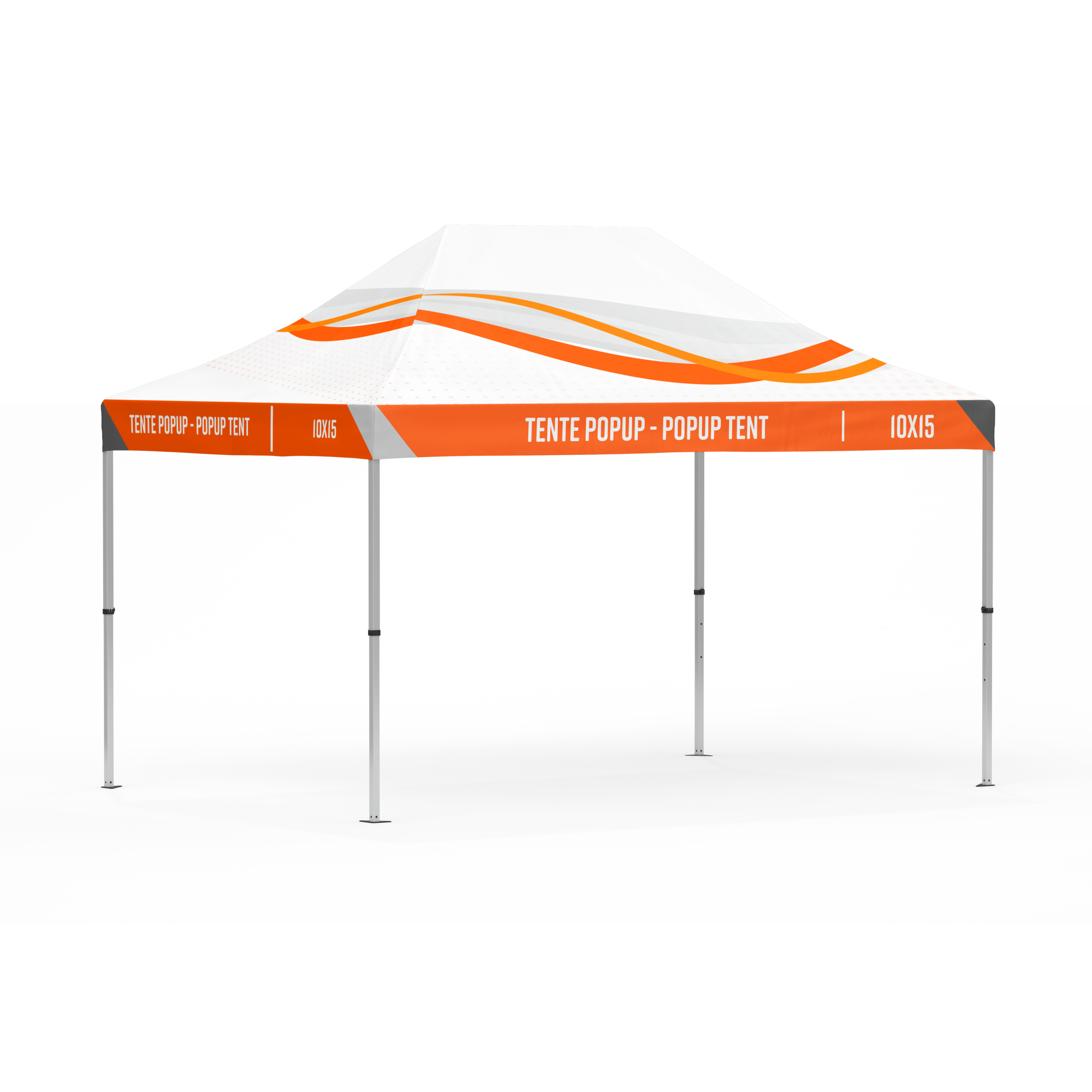 Tente pop-up personnalisée